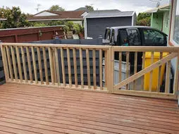 Completed outdoor work