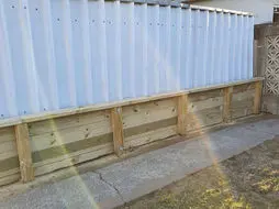 Outdoor renovation project