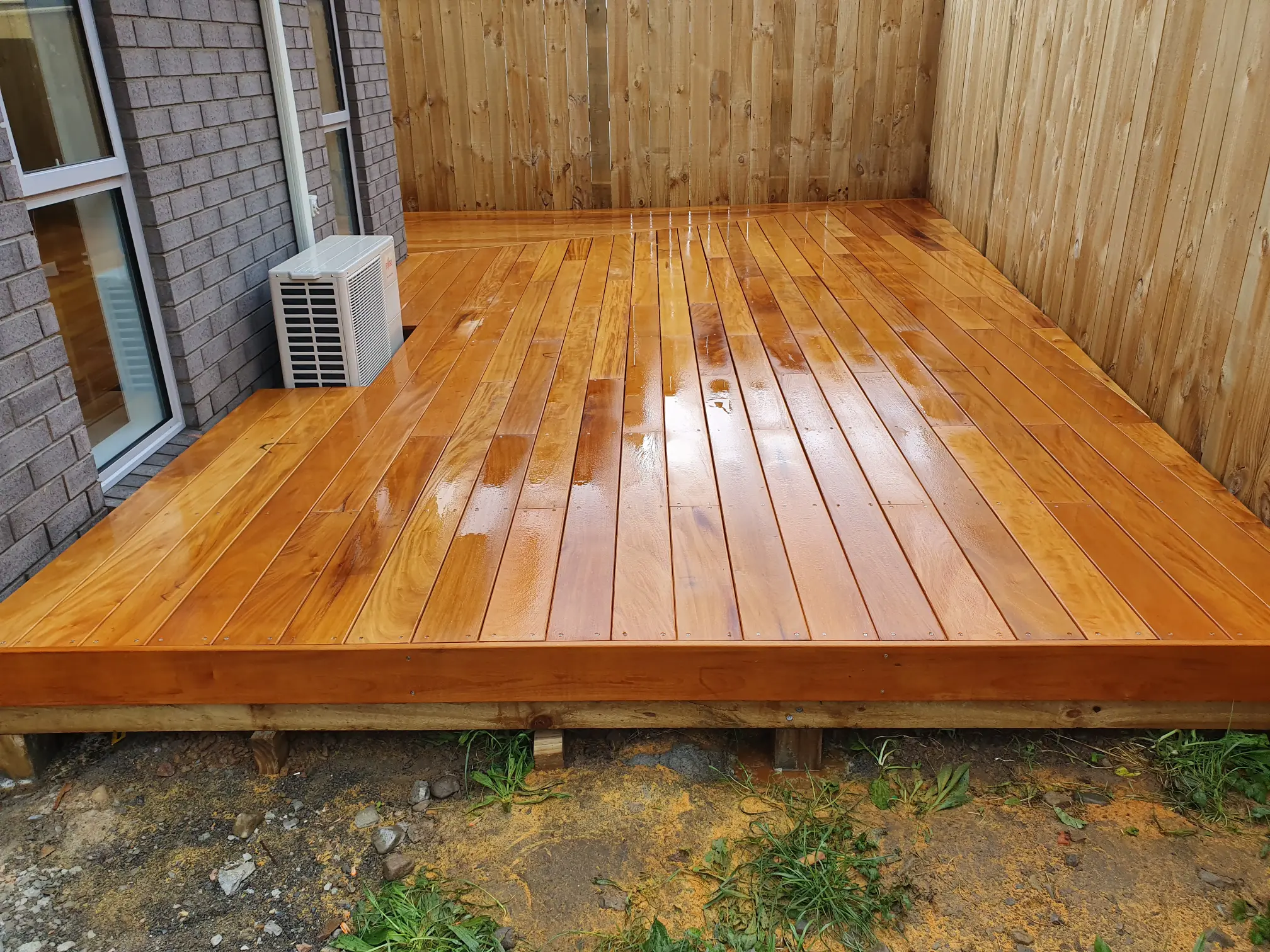 Custom deck construction - Kwila, Pine and Composite options